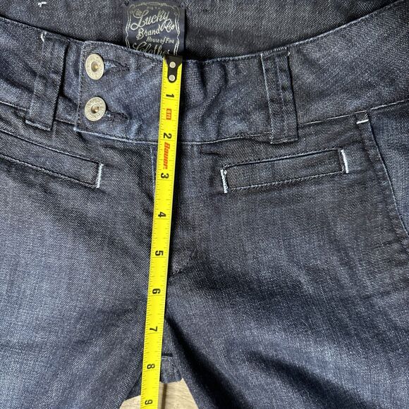 Lucky Brand Jeans Crop Women's 2/26 Dark Rinse House of Fine Clothes - Picture 9 of 11